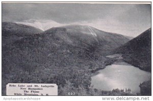 New Hampshire White Mountains The Flume Echo Lake and Mt Lafayette Dexter Press