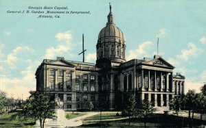 USA Georgia State Capitol Atlanta Georgia Vintage Postcard 07.11