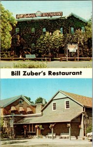 Bill Zuber's Restaurant, Homestead IA Amana Colonies Vintage Postcard H63