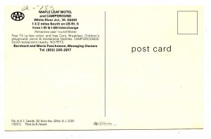 VT - White River Junction. Maple Leaf Motel & Campground