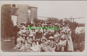 Social History Postcard - Wedding Party, Fashions, Fashion, Ancestors Ref.DC47