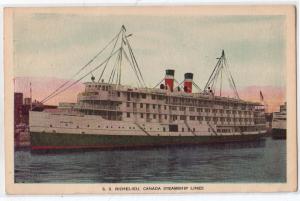 SS Richelieu Canada Steamship Lines