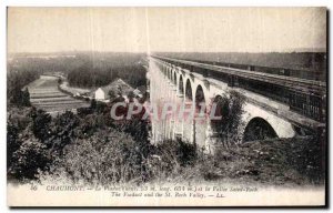 Old Postcard Chamount Viaduct and Vallee Saint Roch The Viaduct und the St Ro...