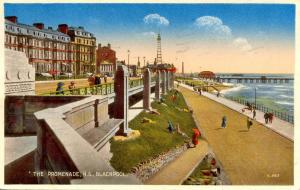 UK - England, Blackpool. The Promenade North Shore