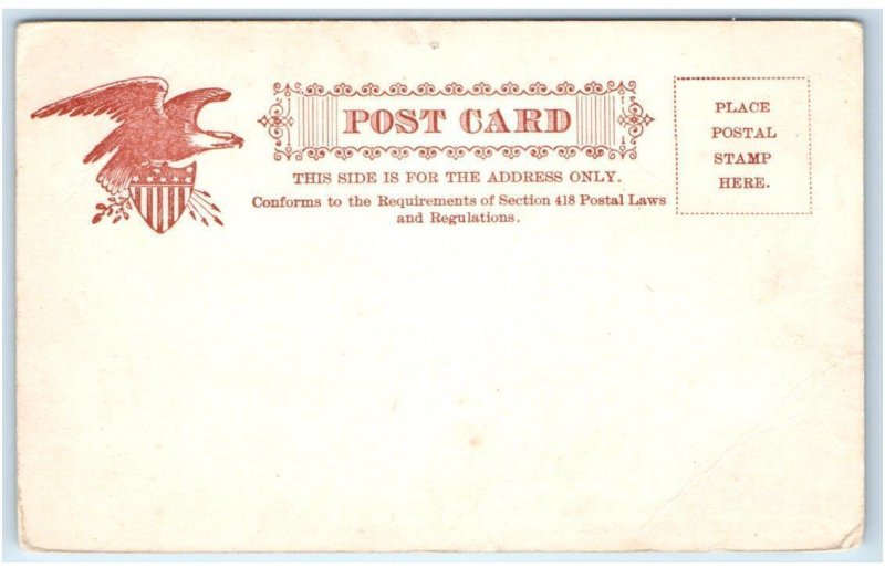 SPRINGFIELD, MO Missouri ~ BOONVILLE STREET Scene STREETCAR c1900s  Postcard