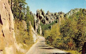 Cathedral Spires From Needles Highway Black Hills SD