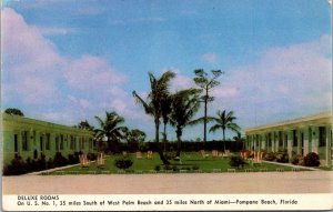 Florida Pompano Beach DeLuxe Court 1951
