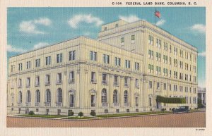 Postcard Federal Land Bank Columbia SC