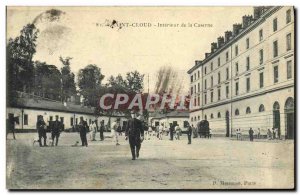 Postcard Old Saint Cloud Inside Barracks Army