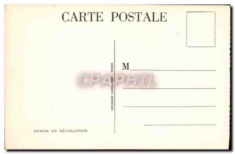 Postcard From Old Store Decorations Militaria