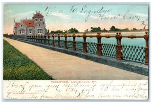 1907 View Of Reservoir Louisville Kentucky KY Posted Antique Postcard
