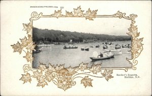 Halifax Nova Scotia NS Banker's Regatta Boats Boating c1910 Postcard