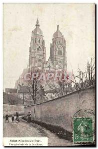 Old Postcard Saint Nicolas du Port Vue Generale's Basilica