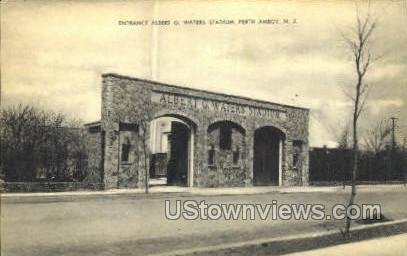 Albert G Waters Stadium in Perth Amboy, New Jersey