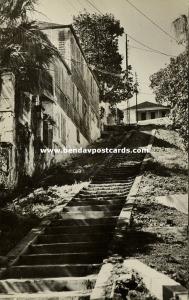 St. Thomas, V.I., CHARLOTTE AMALIE, Famous Street Scene (1970s)