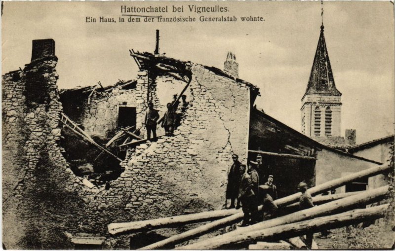 CPA Vigneulles-les-Hattonchatel - Ein Haus - Ruines (1036950)