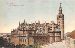 Vista General de la Catedral Sevilla Spain Unused 