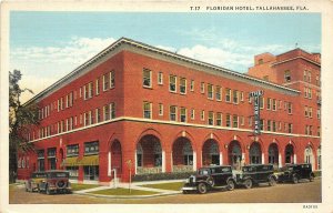 Tallahassee Florida 1930s Postcard Floridian Hotel