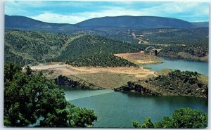 M-42457 Flaming Gorge Reservoir and Cart Creek Bridge Wyoming-Utah