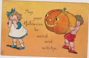 LP85         Halloween, vintage postcard,  Pub Tuck Series 