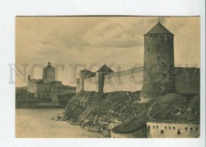 437311 ESTONIA NARVA medieval fortress Vintage postcard