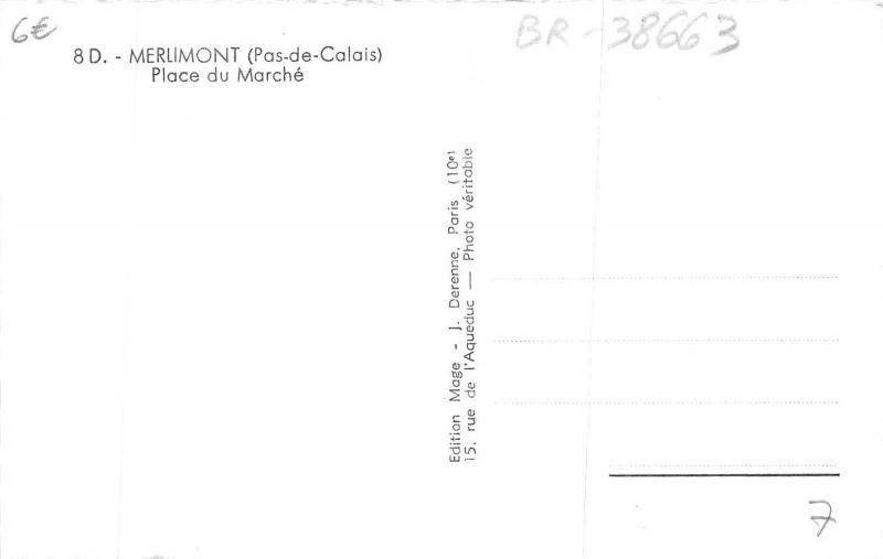 BR38663 Merlimont place du marche france
