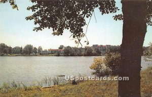 High Falls - Swan Lake, New York NY Postcard