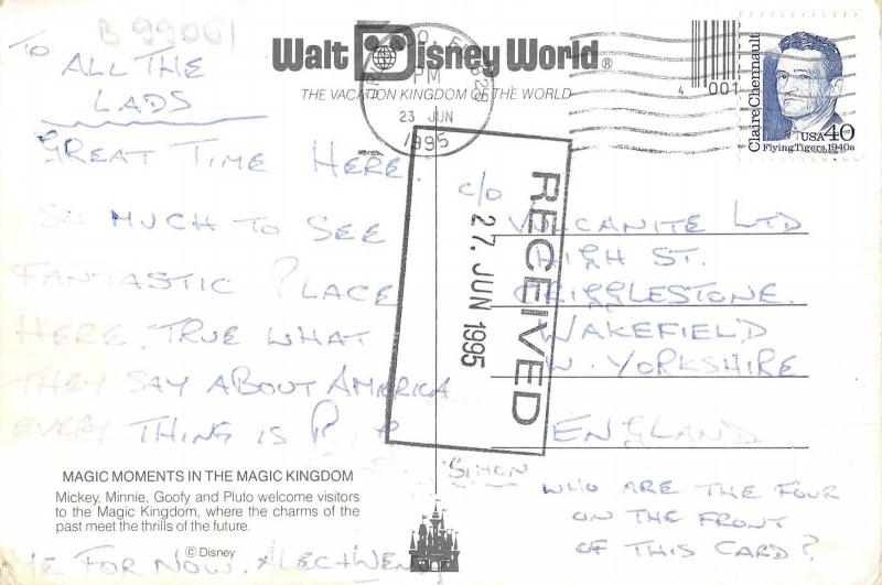 B99061 magic kingdom mickey minnie goofy pluto   disney