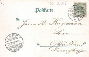 bg18445 Bremen Hafen litho germany