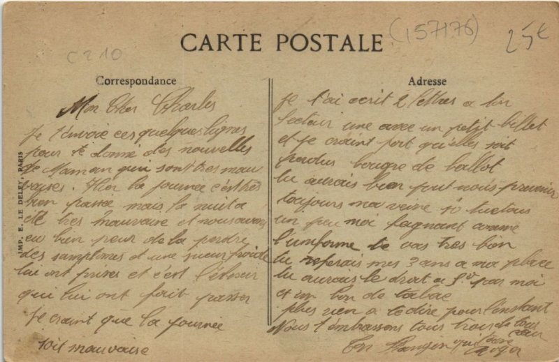 CPA CHATEAU-THIERRY Rue de la poste (157176)