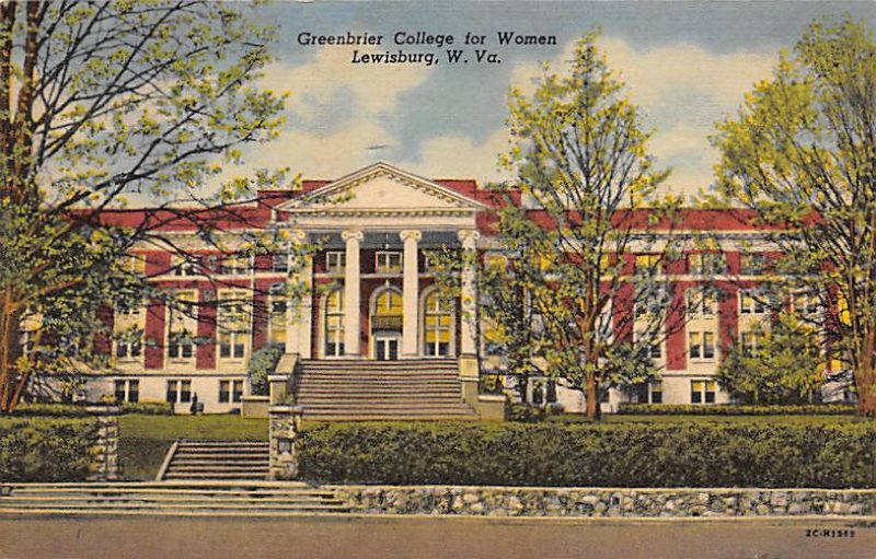 Greenbrier College for Women - Lewisburg, West Virginia WV  