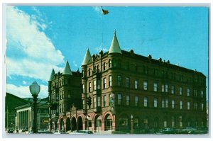 1970 Hotel Marcus Daly Montana Hotel Exterior Building Anaconda Montana Postcard