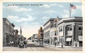 Main Street Watertown, Wis, USA 1918 