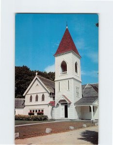 Postcard Congregational Church, North Conway, New Hampshire