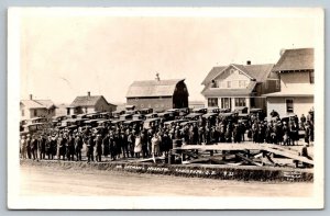 RPPC Real Photo Postcard - Canistota, South Dakota - Dr. Ortman's - Chiropractor