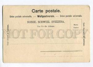 258044 SWITZERLAND GRUSS aus VULPERA HOTEL Waldhaus Vintage PC