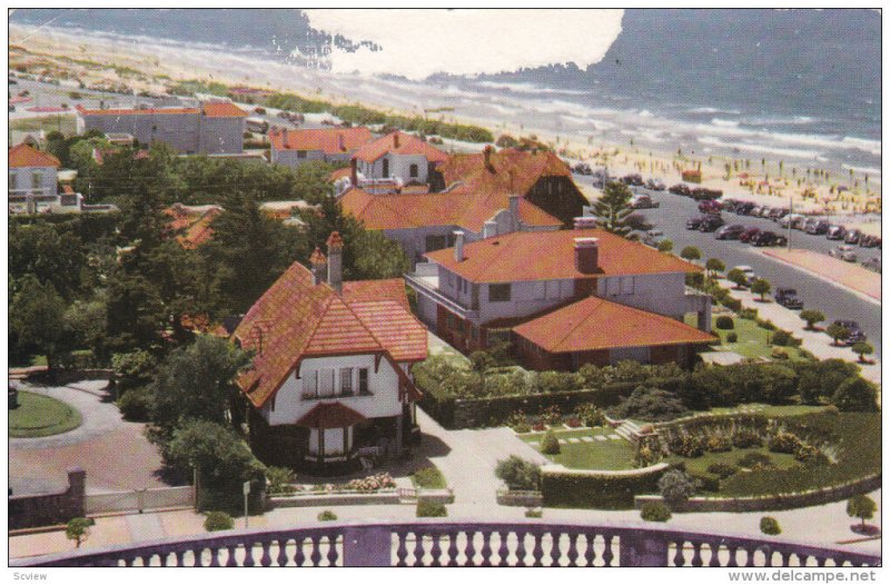 MONTEVIDEO, Uruguay, 1940-1960's; Zona Residencial Del Balneario Carrasco Con...