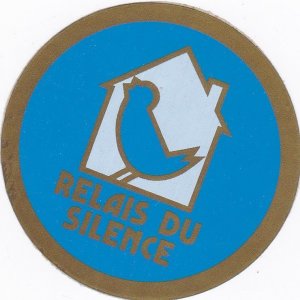 France Relais De Silence Vintage Luggage Label sk3443