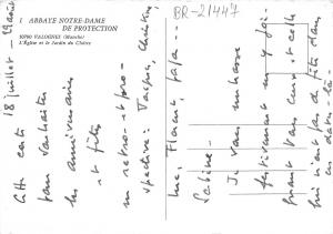 BR21447 Valognes l eglise et le jardin du cloitre   france