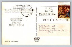1972  Alta  Utah     Postcard