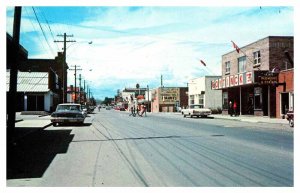 Postcard SHOP SCENE Pincher Creek Alberta AB AP9593