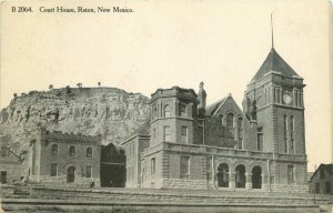 1911 Court House, Raton New Mexico  Vintage Printed Postcard