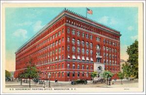 US Government Printing Bldg, Washington DC