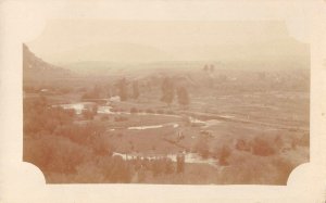 RPPC Lander Valley, Wyoming Real Photo Fremont County 1910s Vintage Postcard