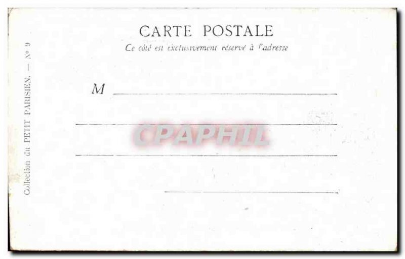 Old Postcard The Paris Champs Elysees