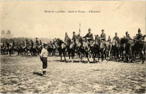 CPA Militaire Toul - Revue du 14 Juillet - Aprés la Charge (90409)