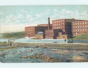 Pre-1907 FACTORY BUILDING Waterville Maine ME A3705