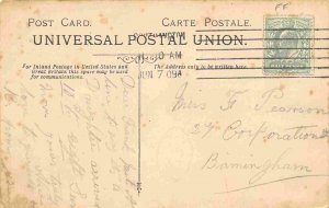 US Mail Ship Steamer St Paul  American Lines 1910c postcard