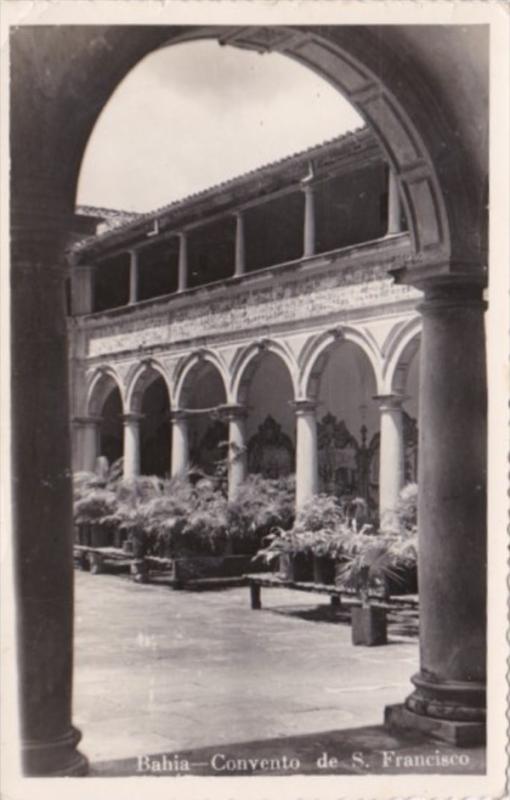 Brazil Bahia Salvador Convento de San Francisco Real Photo