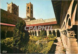 Postcard Modern Roussillon Elne Le Cloitre (twelfth and fourteenth Centuries)...